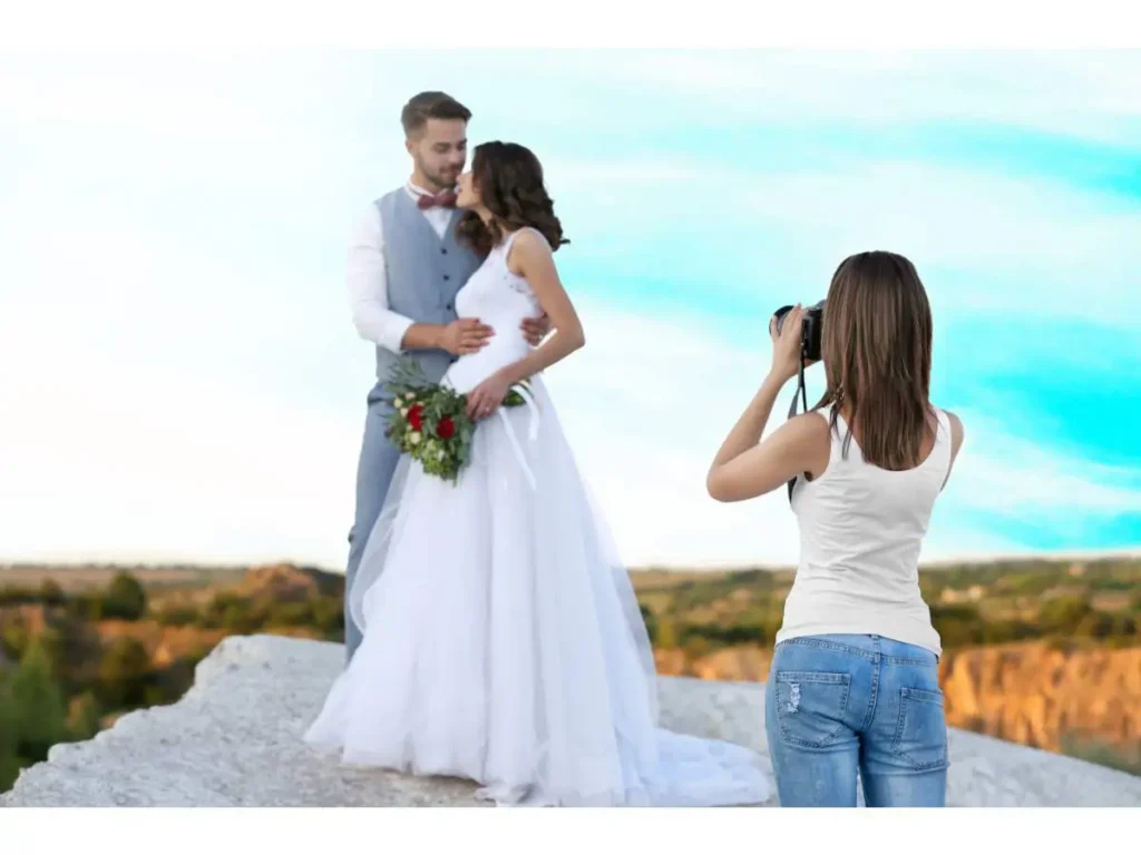 fotografia de boda en campo