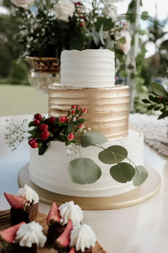 pastel-boda-dorado